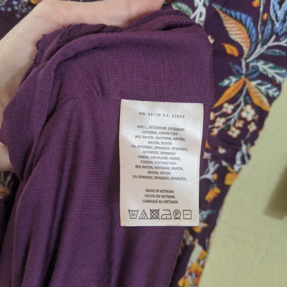 Anthropologie | Maeve Floral Asymmetrical Dress - Picture 9 of 11